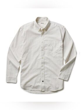 Taylor Stitch Jack Button Down Shirt in Indigo Stripe